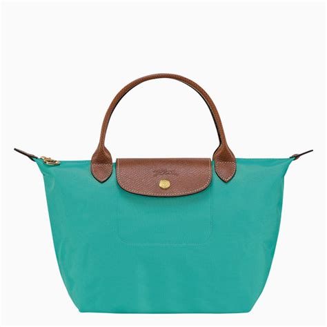 longchamp turquoise bag.